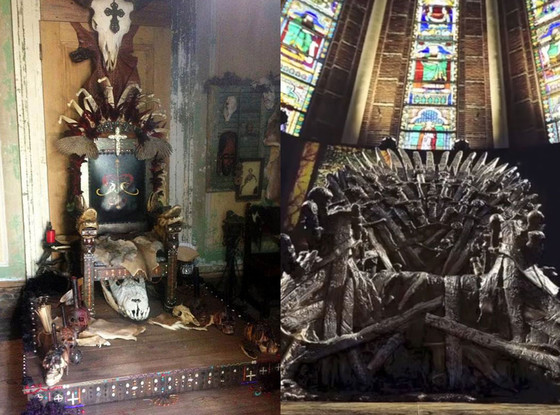 Game of Thrones Throne, American Horror Story Coven Game of Thrones Throne, American Horror Story Coven